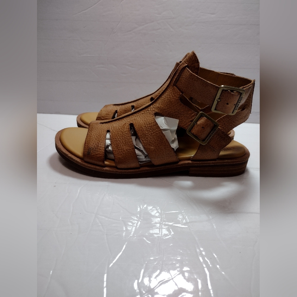 Kork Ease Brown strapped Leather Sandals size 8 - Picture 9 of 12